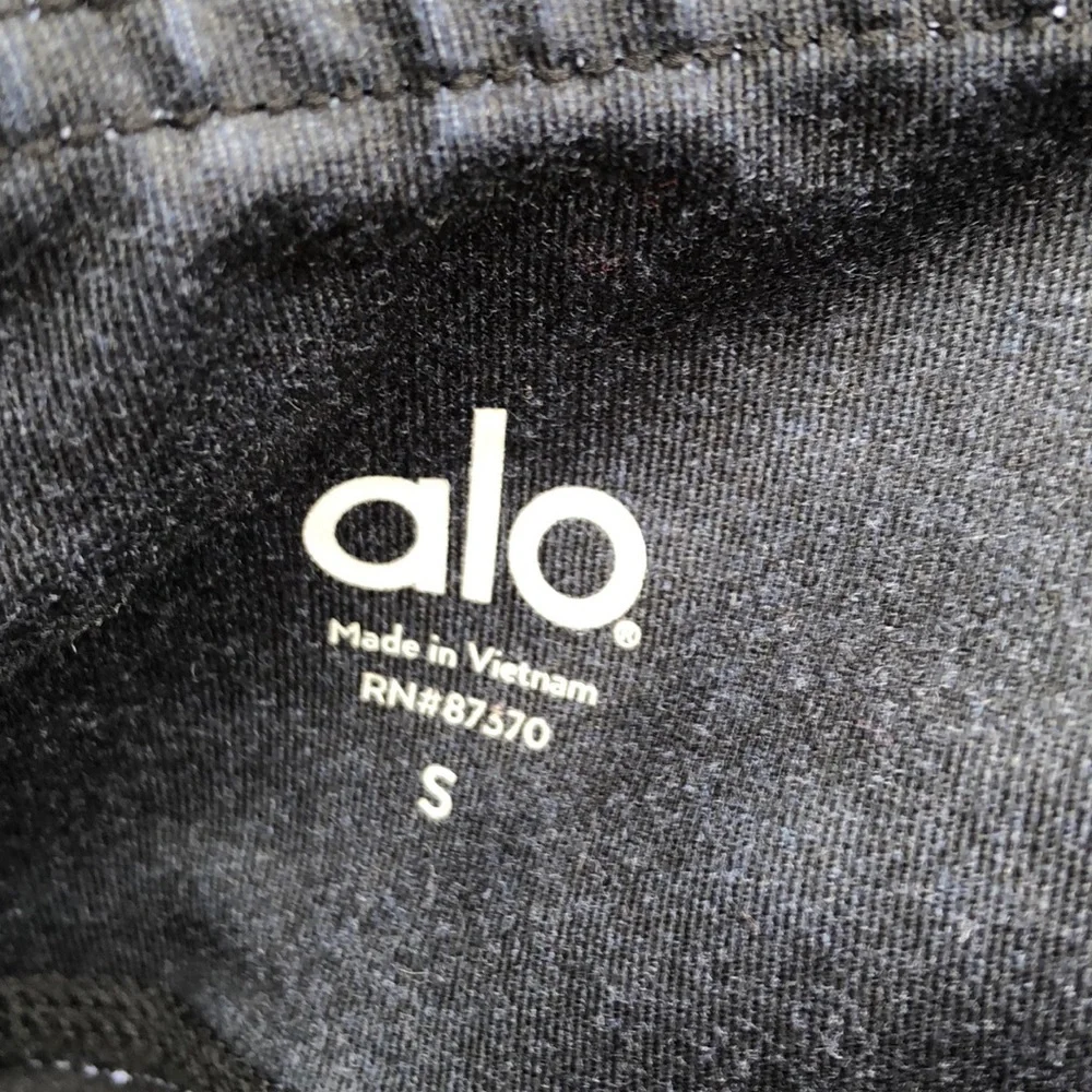 ALO Yoga Black Gypset Goddess Butterfly Leggings: Size Small